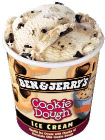 BEN & JERRYS ICE CREAM (500ml) Cookie Dough (tm)
