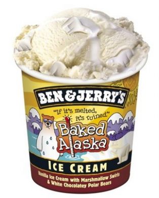 BEN & JERRYS ICE CREAM (500ml) Chocolate Baked Alaska