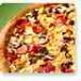 DOMINIC DELUXE - Green Pepper, Mushrooms, Onions, Jalepeno, Hams, Beef & Pepperoni (NEW) 15''